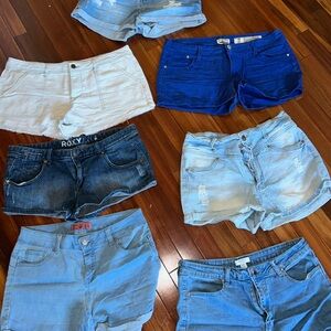 Junior Roxy women Denim Shorts - Blue